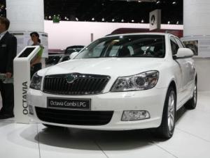 Tania jazda - skoda octavia z fabrycznym LPG