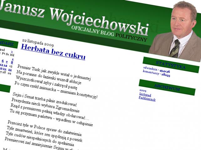 Europoseł Janusz Wojciechowski pisze wiersze