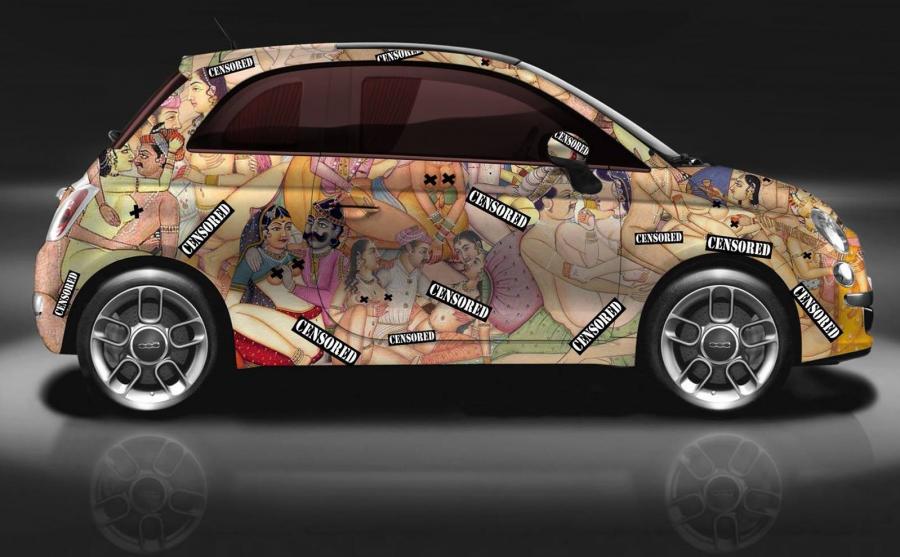 Fiat 500 w scenach z Kamasuty