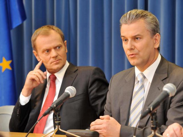 Tusk nie skarcił Grabarczyka za autostrady
