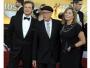 Colin Firth i Geoffrey Rush z żoną Jane Menelaus