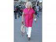 Nina Terentiew na pokazie w salonie Tod's