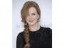 Klasyczny warkocz Nicole Kidman prezentował się bardzo kobieco