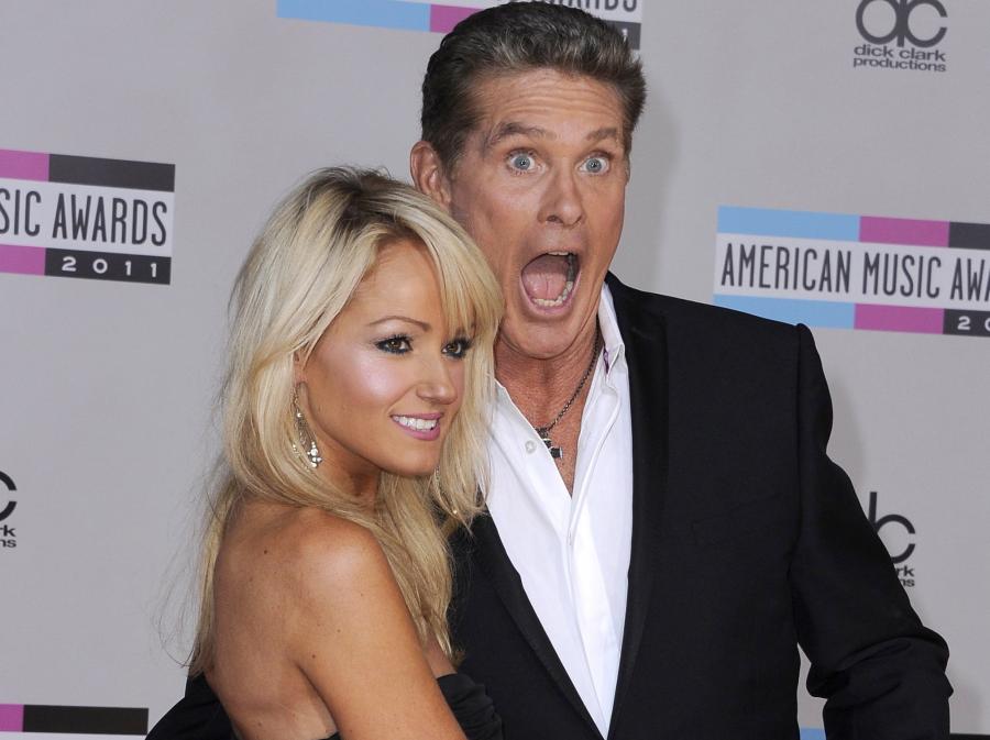 David Hasselhoff z partnerką