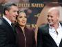 Antonio Banderas, Salma Hayek i niemiecki aktor Christian Berkel w Berlinie