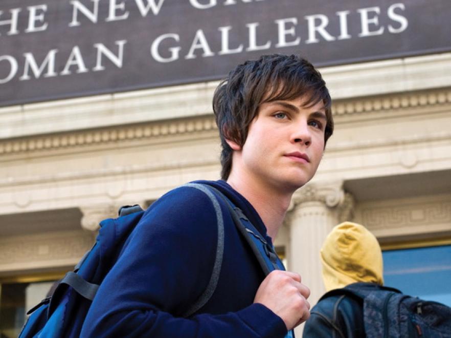 Logan Lerman jako Percy Jackson w "Percy Jackson i Bogowie Olimpijscy: Złodziej Pioruna"