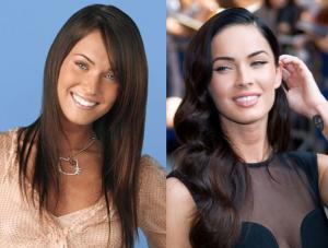 Zobacz Megan Fox przed operacjami plastycznymi