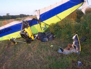Motolotniarz zginął, bo nie słuchał żony