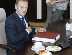 Tusk zabronił ministrom jeść ciasteczka