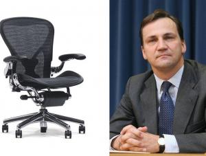 76 foteli po 10 tysięcy. Sikorski ma gest