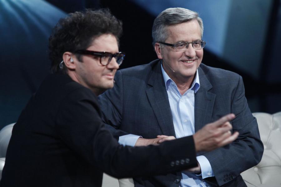 Bronisław Komorowski w programie Kuby Wojewódzkiego