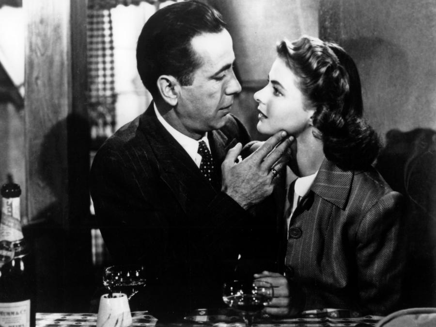 Ingrid Bergman i Humphrey Bogart w "Casablance"