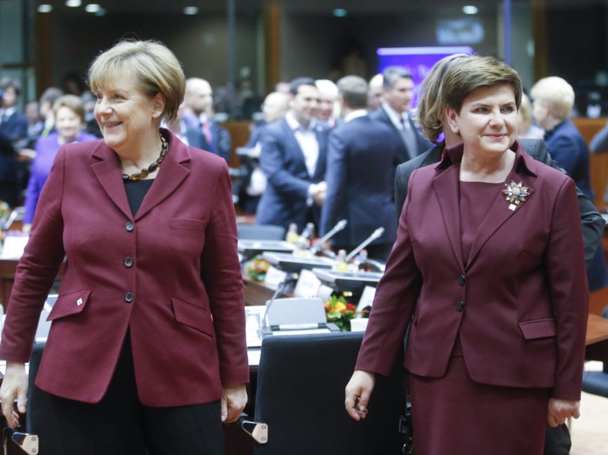 Angela Merkel i Beata Szydło