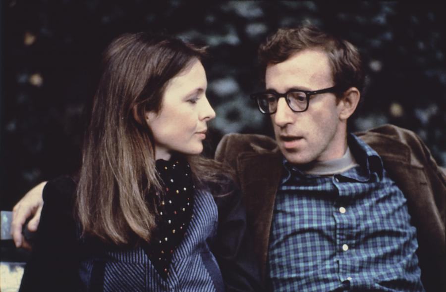 Diane Keaton i Woody Allen w filmie "Annie Hall"