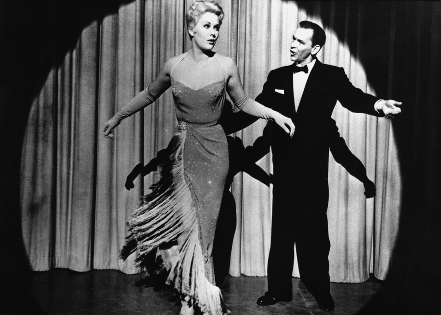 Kim Novak i Frank Sinatra w filmie "Kumpel Joey"