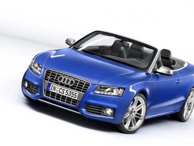 Nowe Audi S5 - topless z wykopem