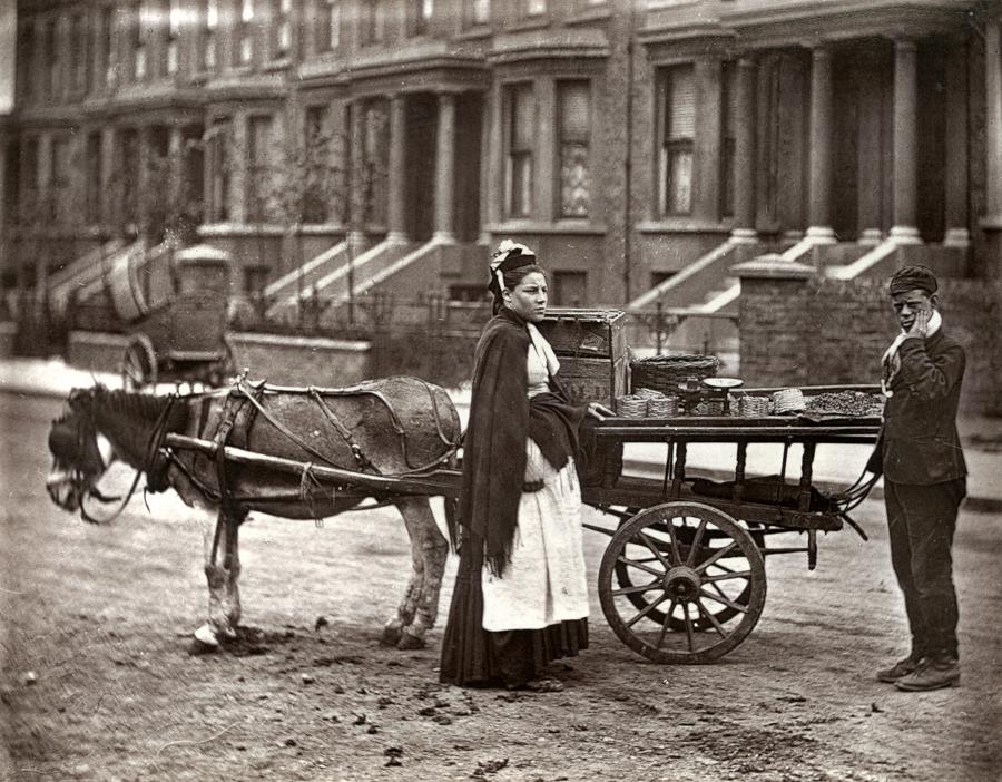 LONDYŃSKIE ULICE 140 LAT TEMU...