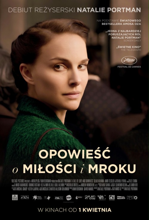 "Opowieść o miłości i mroku" w polskich kinach od 1 kwietnia 2016 roku