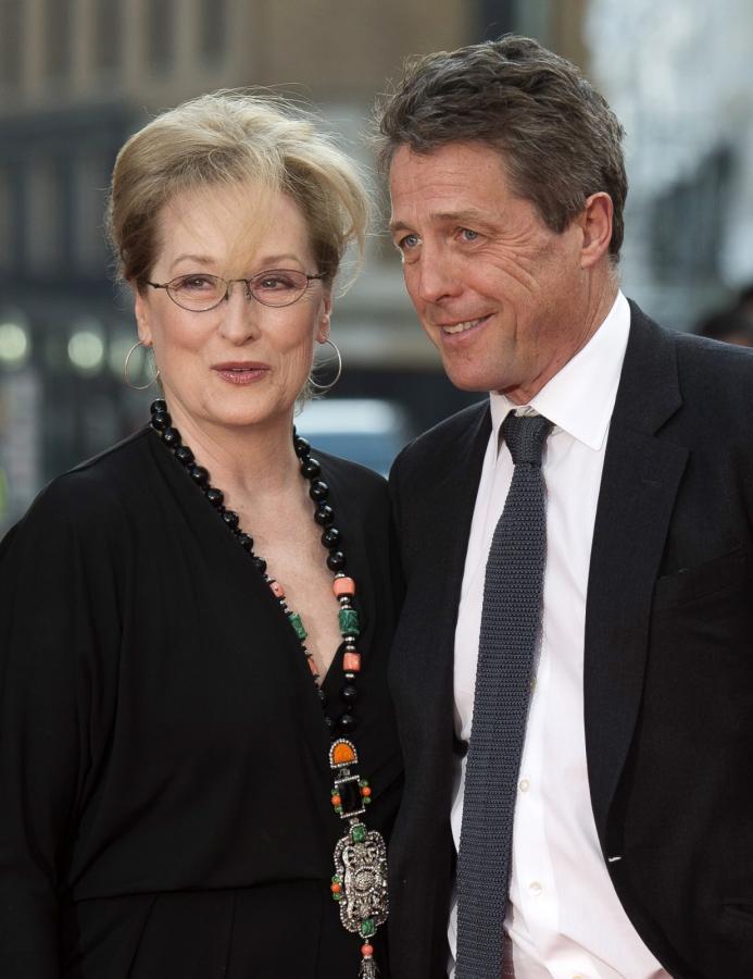 Meryl Streep i Hugh Grant na premierze "Boskiej Florence"