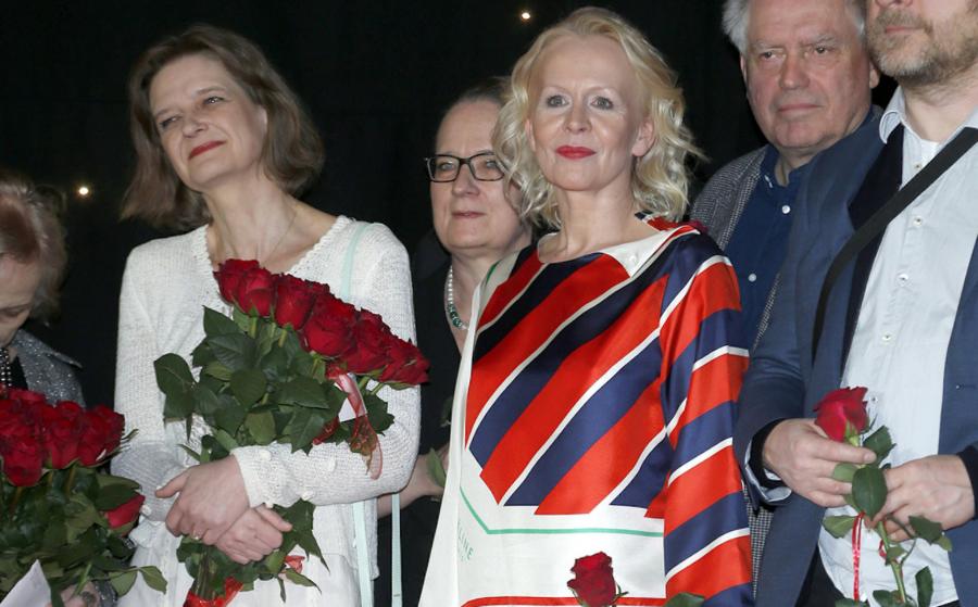 Agnieszka Krukówna z ekipą "Letniego przesilenia