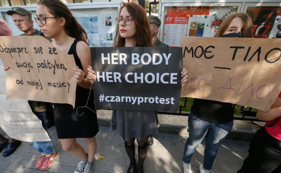Protest na Ukrainie