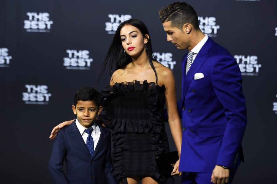 Cristiano Ronaldo, Georgina Rodriguez i syn piłkarza